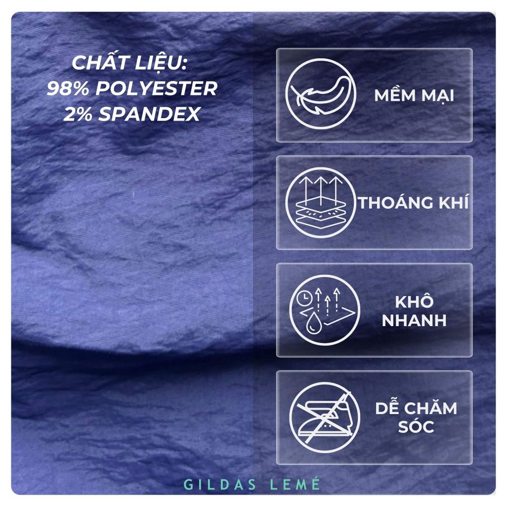 Công dụng chất vải quần bơi nam Rhuys