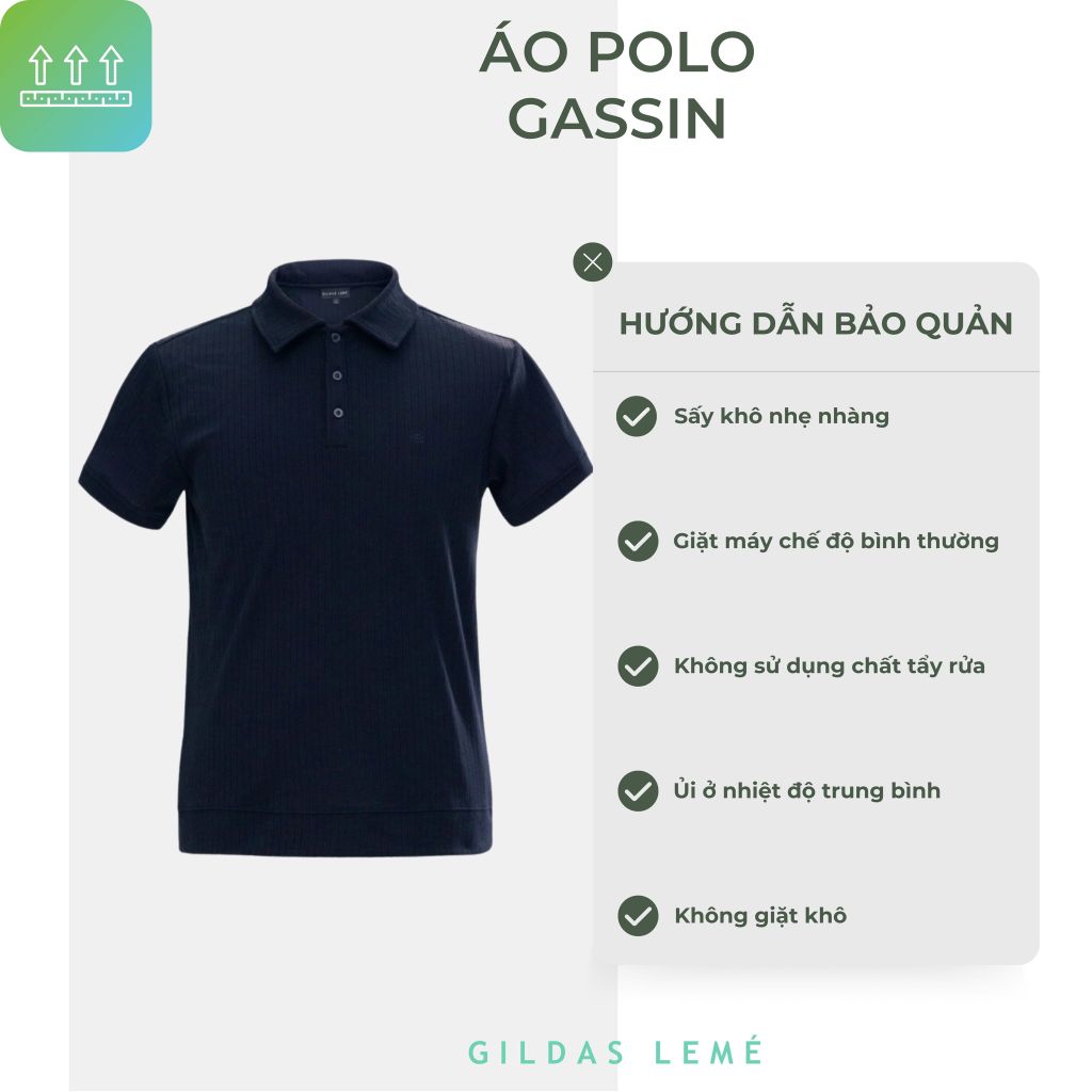 HƯỚNG DẪN BẢO QUẢN ÁO POLO GASSIN