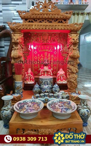 Mâm bồng nên để trước hay sau bát hương?