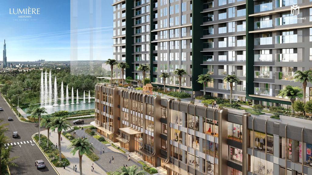 Phối cảnh mặt ngoài dự án LUMIÈRE Midtown | Kiến trúc biểu tượng từ New York