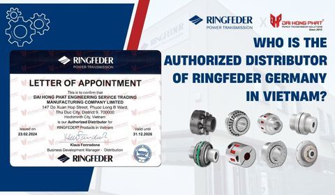 Who is the Authorized Distributor of Ringfeder Germany in Vietnam?