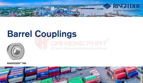 Barrel Couplings for Cranes and Hoists System