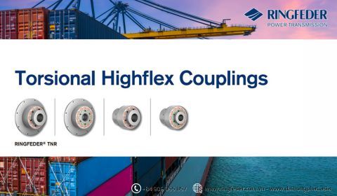 Torsional Highflex Couplings TNR: Flexible Solutions for Heavy Industries