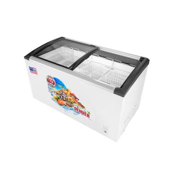 Tủ đông có mặt kính cường lực trong suốt