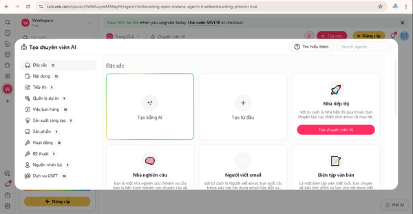 Taskade AI – Toàn cảnh các tính năng thông minh cho nhóm làm việc hiệu quả