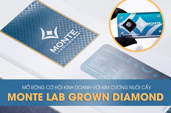 Vgems Tiếp Tục Phân Phối Monte Lab Grown Diamond – Mở Rộng Cơ Hội Kinh Doanh Vượt Trội cho Đại lý
