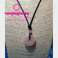 thạch anh hồng, đồng điếu thạch anh hồng, thạch anh hồng thiên nhiên, vòng tay đẹp, thạch anh hồng hợp mệnh gì