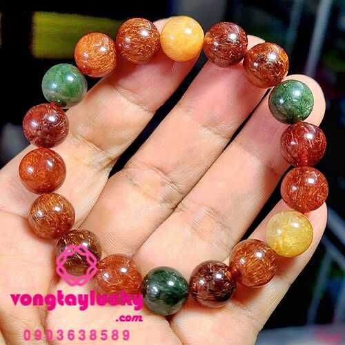 thạch anh tóc tam tài, chuỗi hạt phật giáo, chuỗi phong thủy