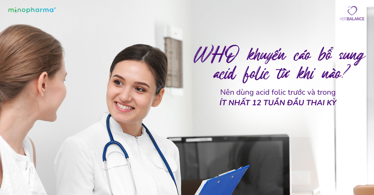 Acid folic – dưỡng chất cần có từ trước khi mang thai