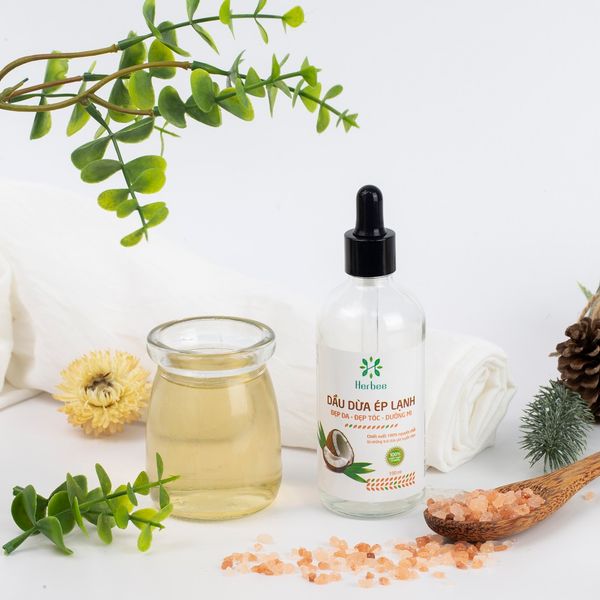 Dầu dừa massage ngực