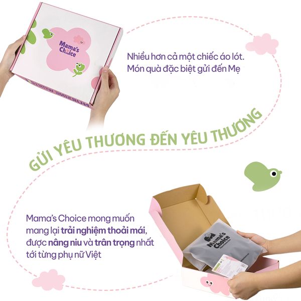Áo ngực 3in1 gửi yêu thương đến mẹ