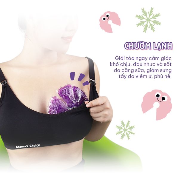 Túi chườm lạnh làm dịu sưng tấy, viêm ứ