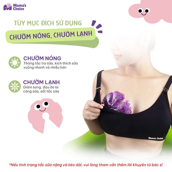 Túi chườm nóng lạnh thông tắc tia sữa Mama's Choice