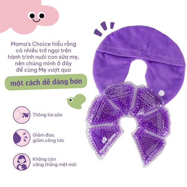 Túi chườm nóng lạnh thông tắc tia sữa Mama's Choice