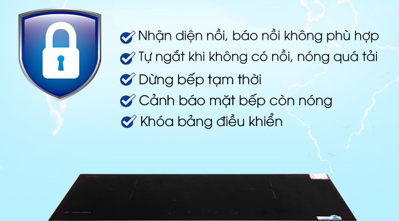 Đa dạng tính năng an toàn bảo vệ người dùng