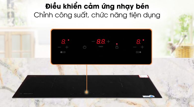 Điều khiển cảm ứng trượt dễ sử dụng