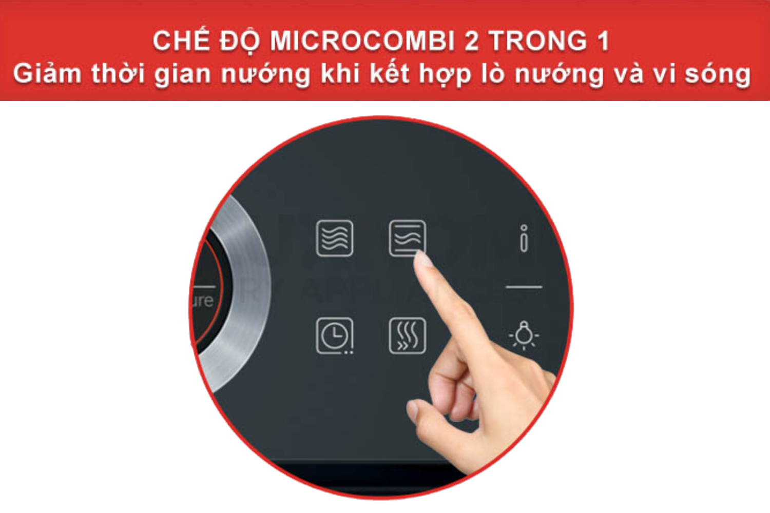 Chức năng kết hợp nướng và vi sóng (Combi-mode)