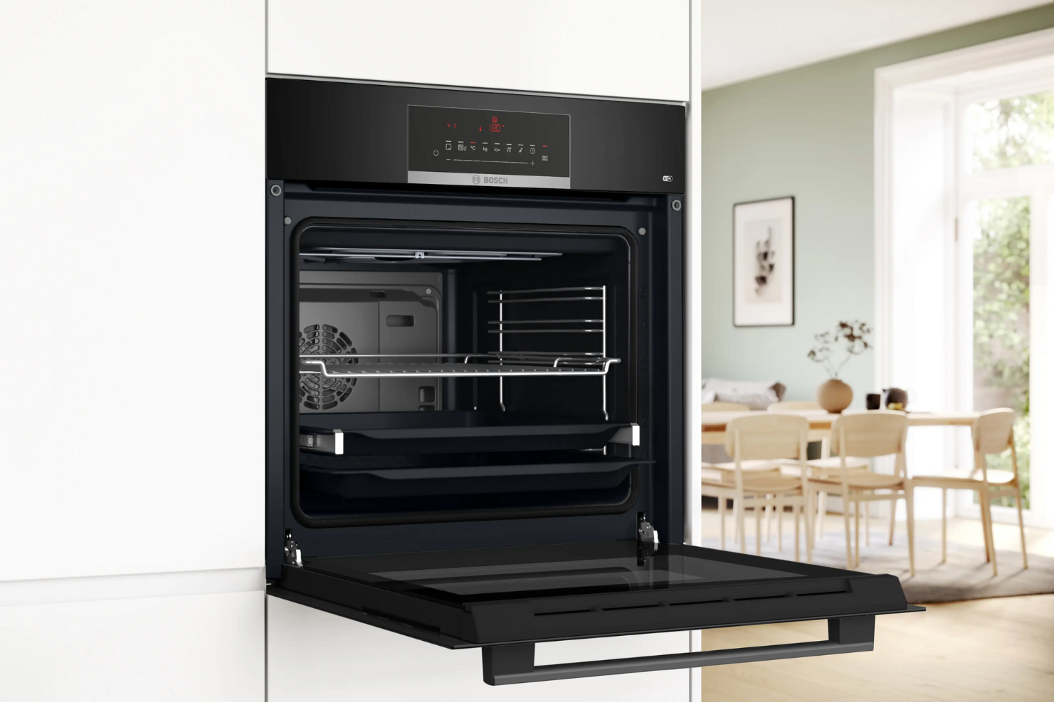 Lò nướng Bosch HBJ559EB6M Serie 6 hòa hợp hoàn hảo mọi phong cách nội thất