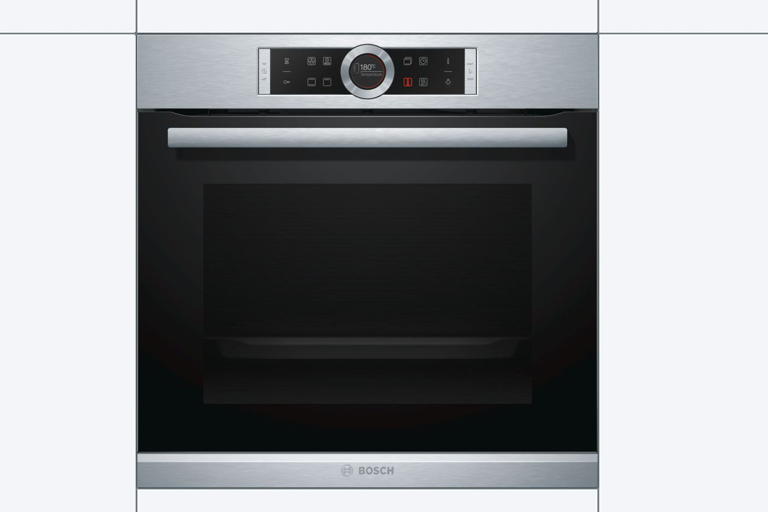 Lò nướng Bosch HBG634BS1 Series 8 được thiết kế để lắp đặt âm tủ