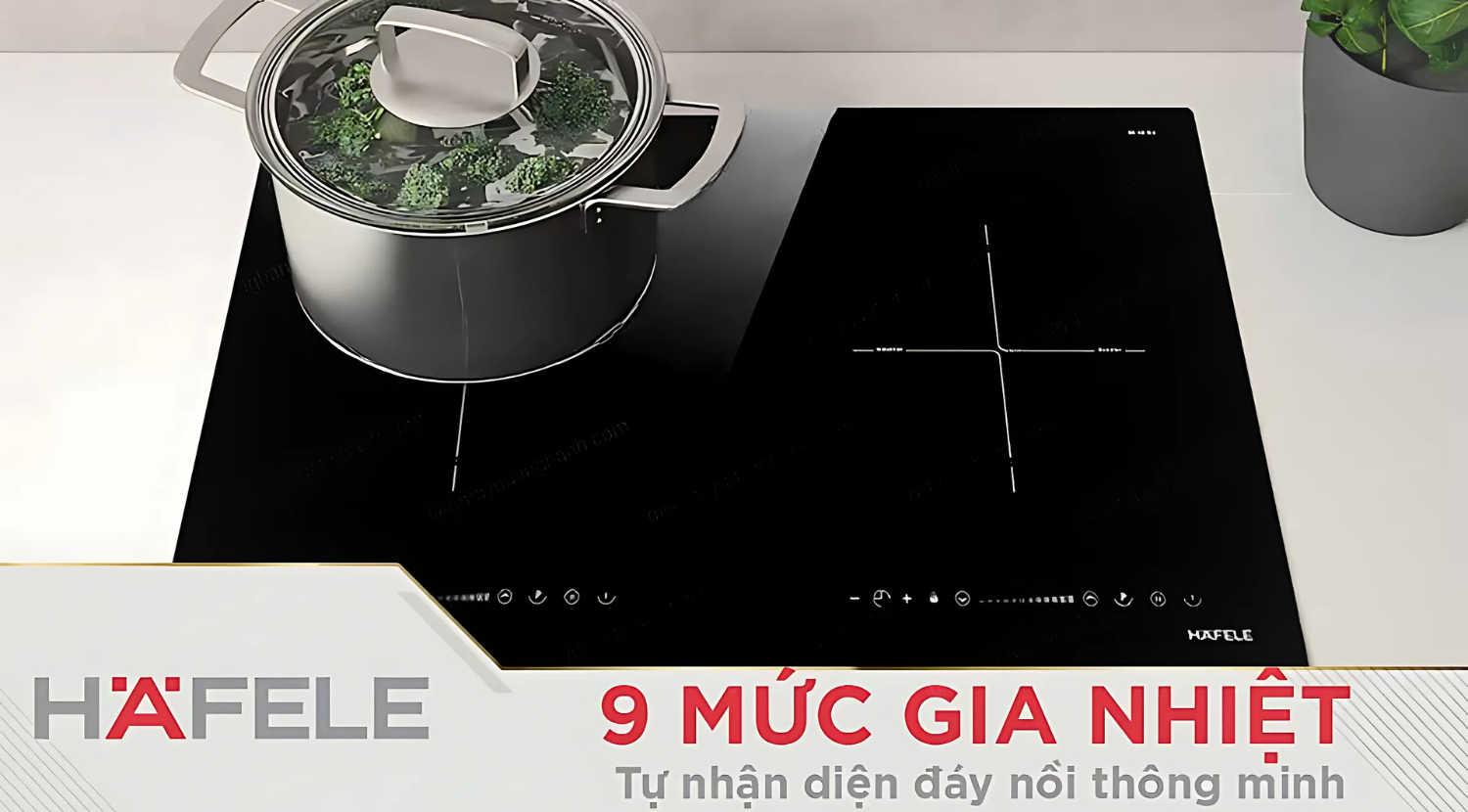 Bảng điều khiển cảm ứng đa điểm tùy chỉnh 9 mức nhiệt