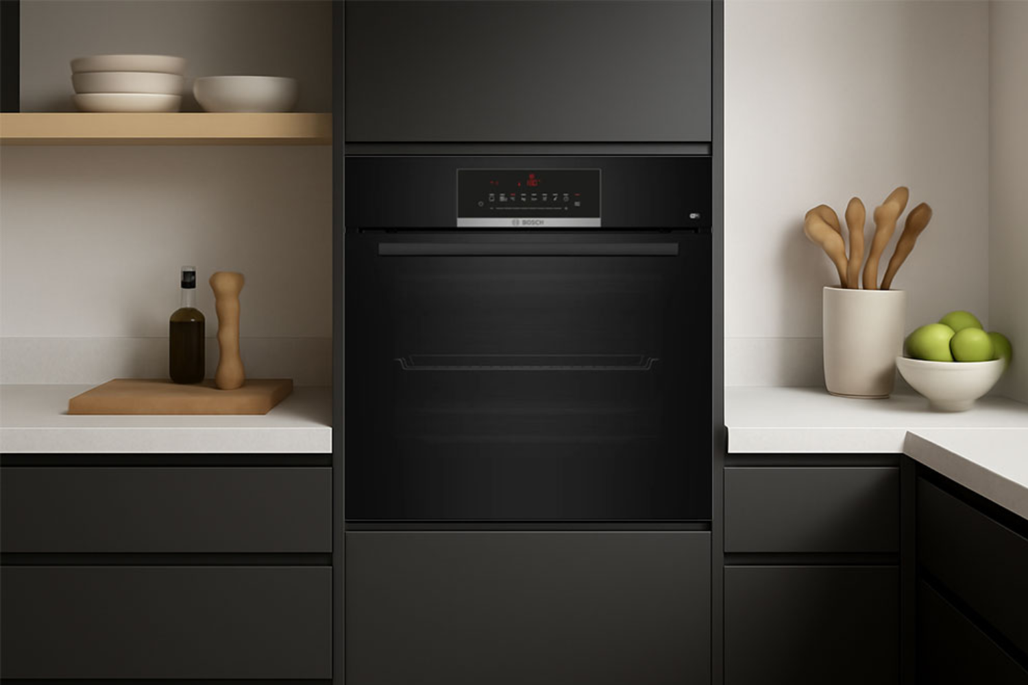 Lò nướng Bosch HBJ559EB6M Serie 6 hòa hợp hoàn hảo mọi phong cách nội thất