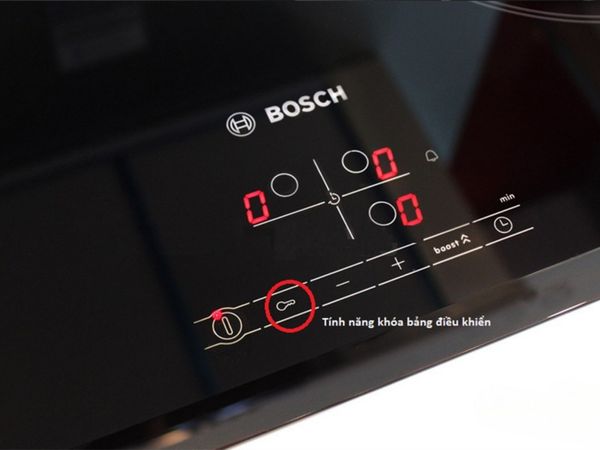Bếp Từ Bosch PUJ61RBB5E an toàn cho gia đình