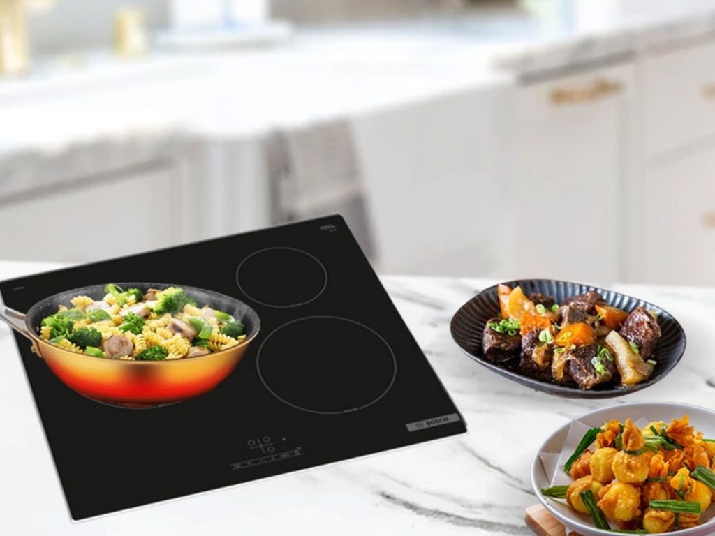 Bếp Từ 3 Vùng Nấu Bosch PUJ61RBB5E Serie 4 cho bữa cơm gia đình thêm ngon miệng