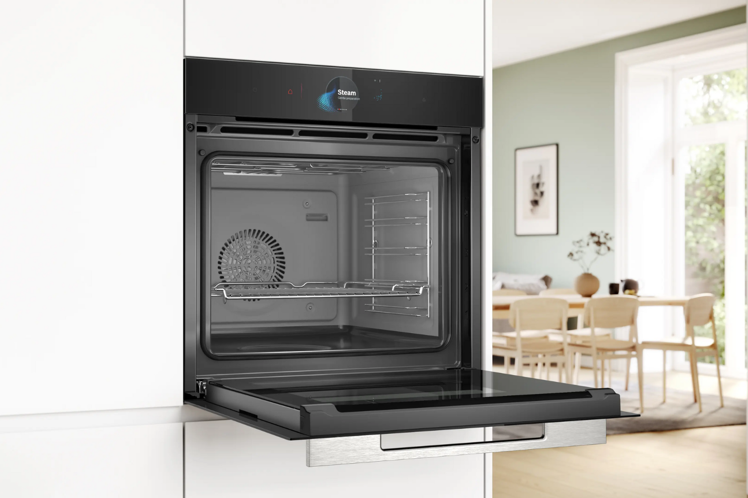 Lò nướng Bosch HSG7584B1 Serie 8 phục vụ hoàn hảo với nhu cầu sử dụng của các gia đình đông thành viên