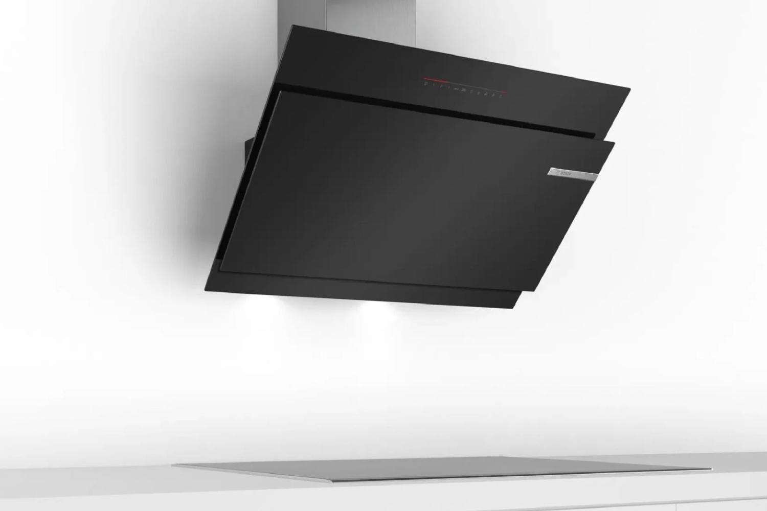 Máy Hút Mùi Treo Tường Mặt Kính Nghiêng Bosch DWK97JQ60B Series 6