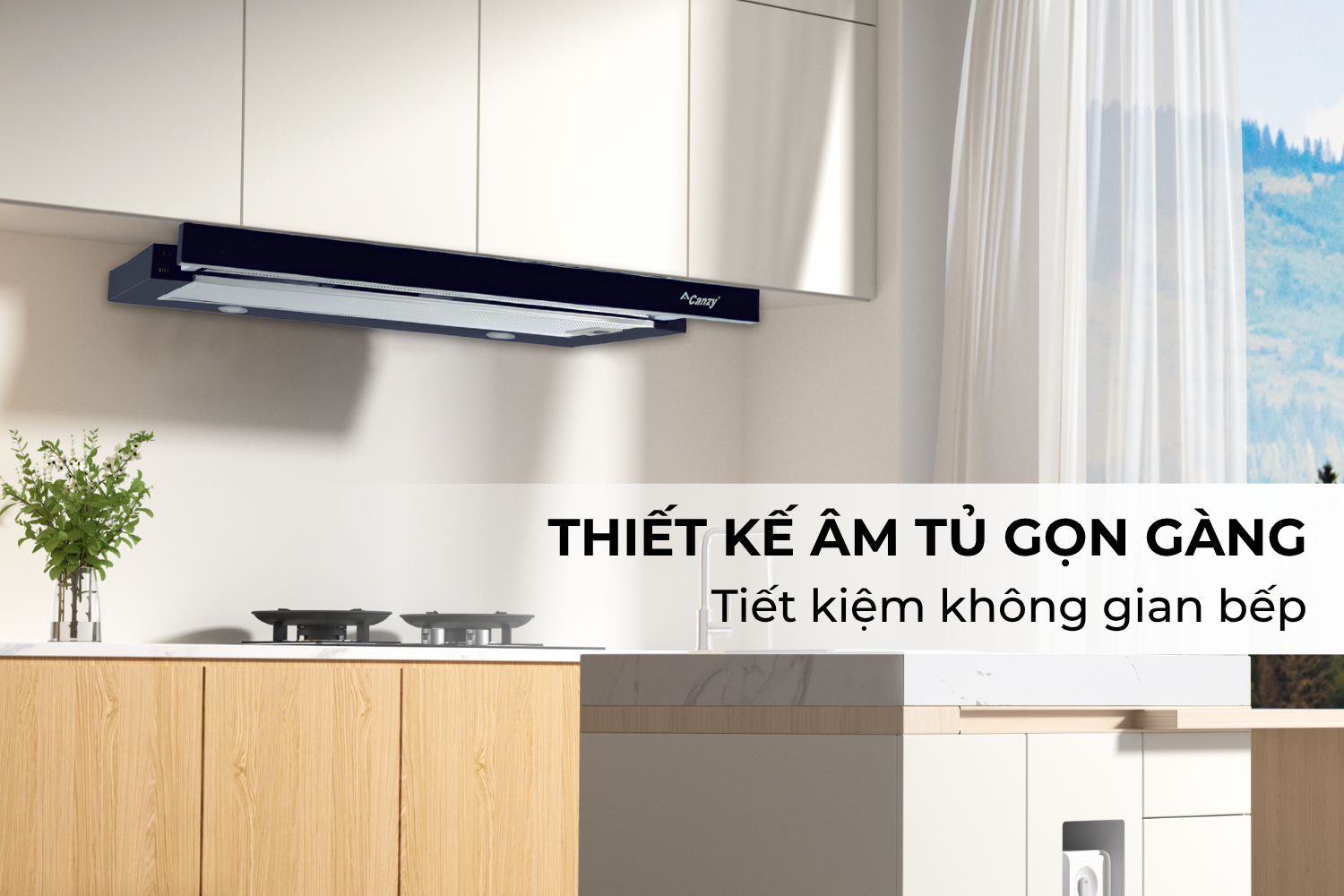 Hút Mùi Âm Tủ Canzy CZ-600GH