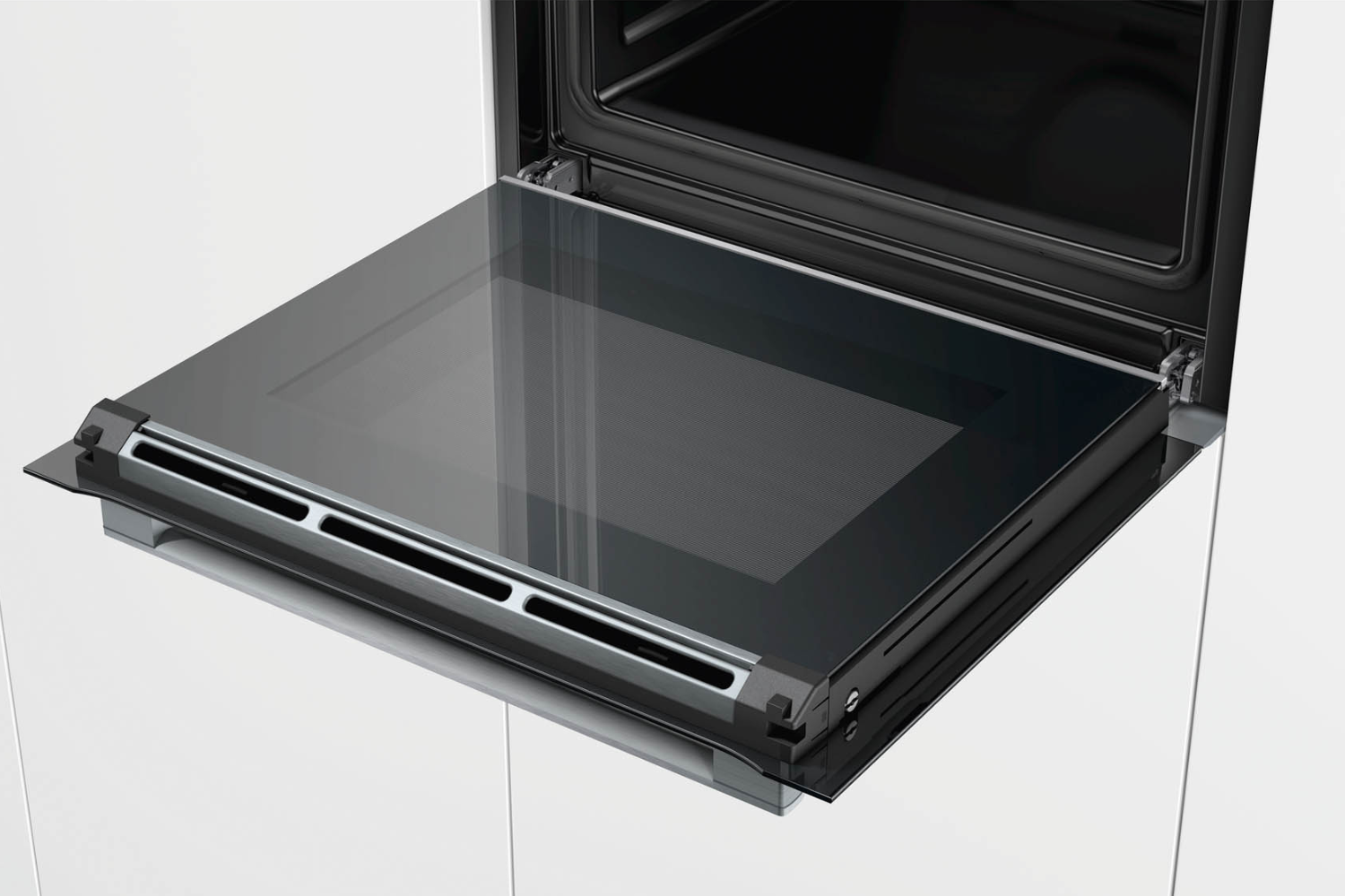 Lò nướng Bosch HNG6764S1A Series 8 gây ấn tượng nhờ vẻ ngoài được chế tác tỉ mỉ