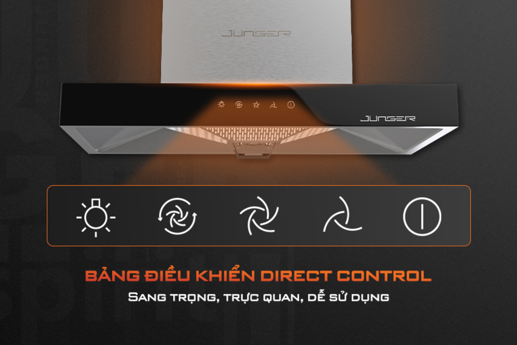 Điều khiển cảm ứng Direct Control trực quan