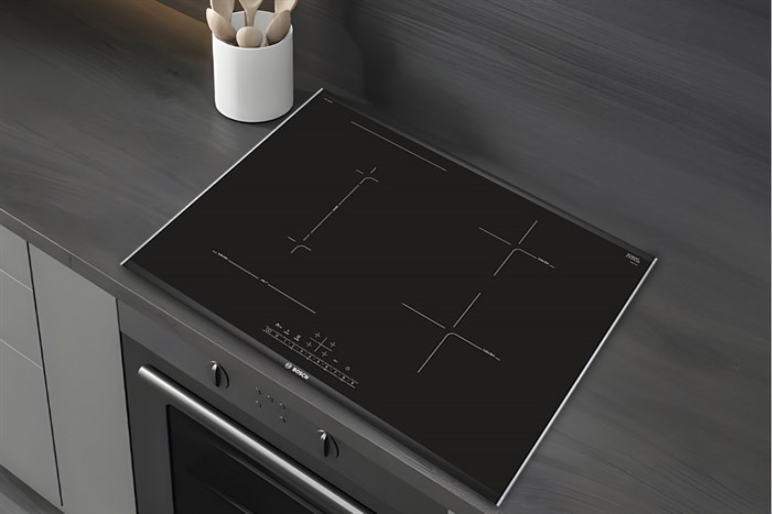 Bếp từ Bosch PVS775FC5E gây ấn tượng ngay từ cái nhìn đầu tiên