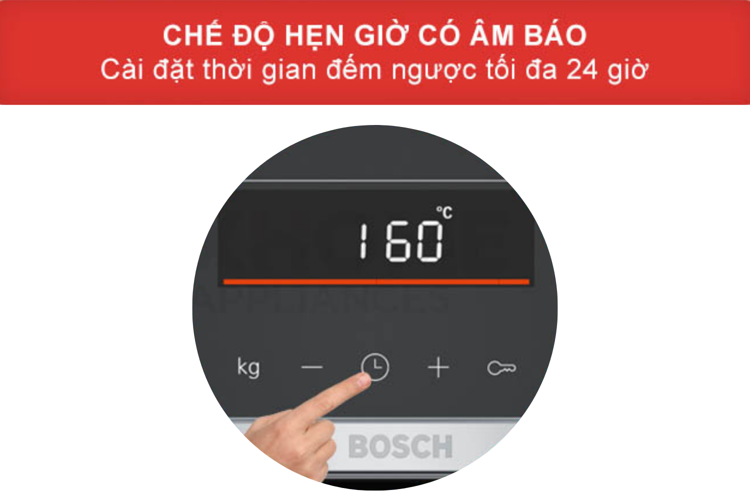 Lò nướng Bosch HBA5370B0 được trang bị tính năng AutoPilot 10