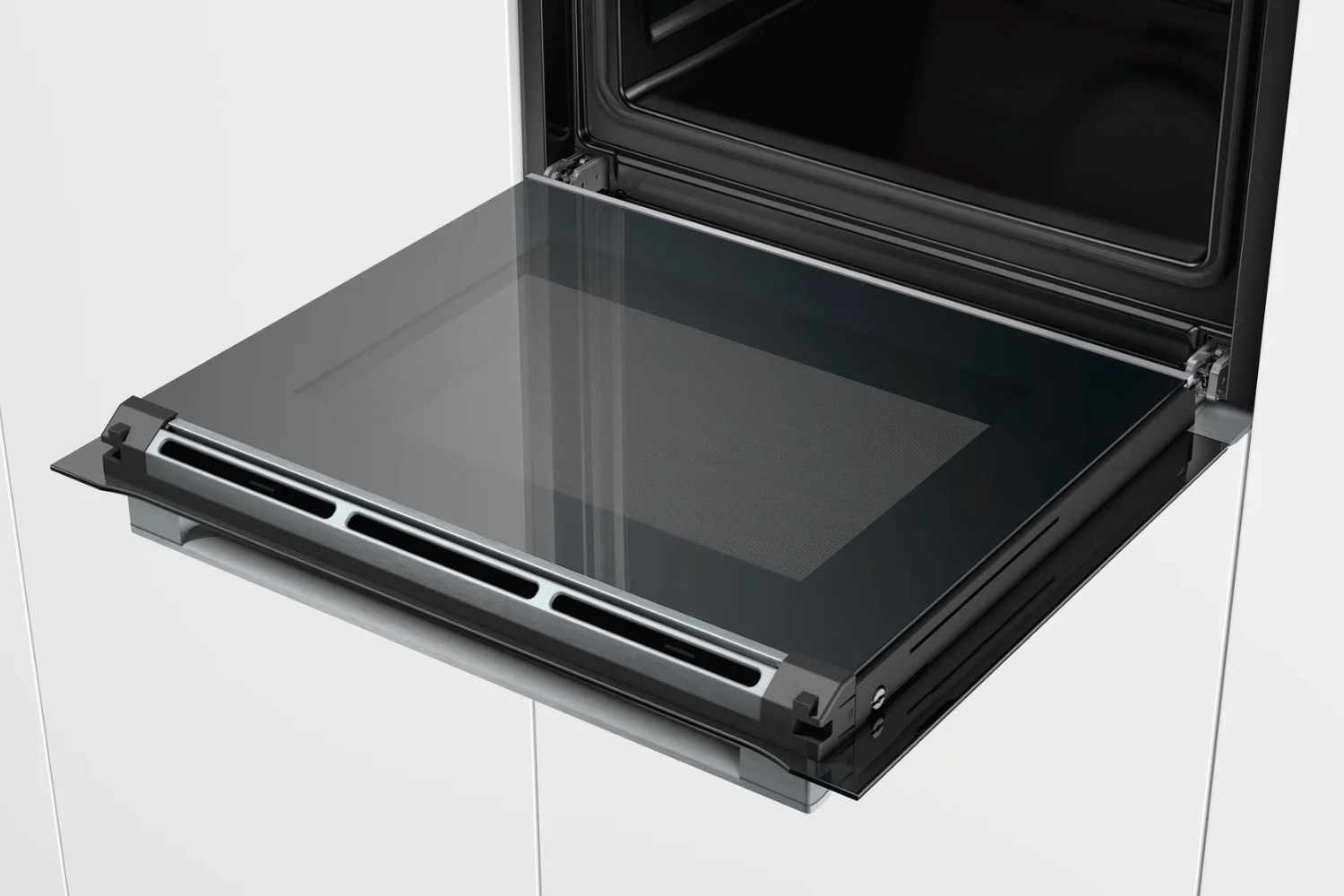 Bề mặt lò làm từ Inox cao cấp phủ chống bám vân tay (Anti-Fingerprint)