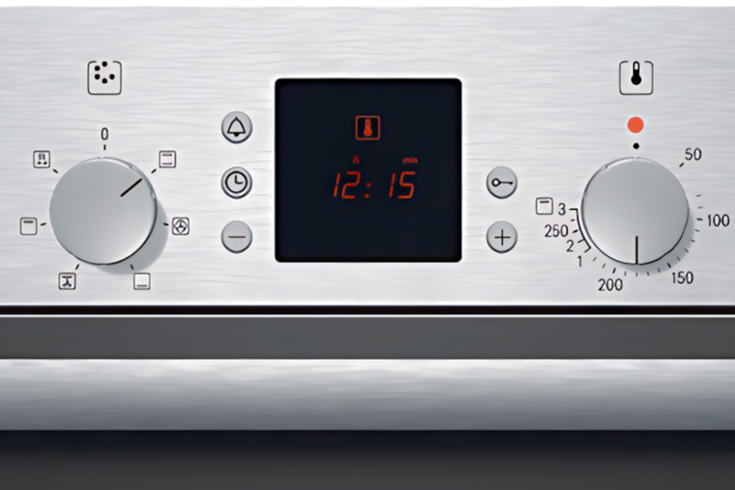 Lò nướng Bosch HBN559E1M được trang bị bảng điều khiển trực quan