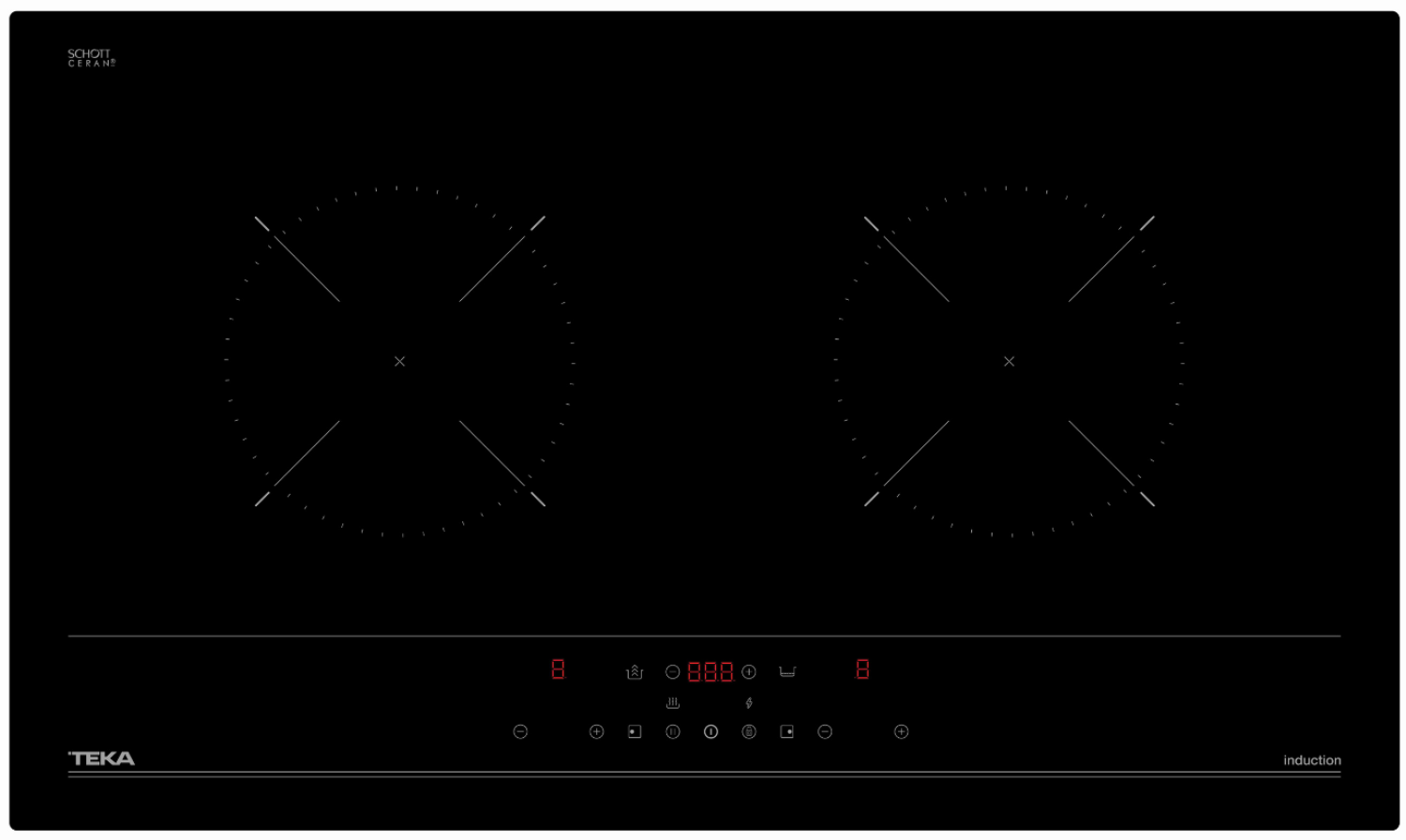 Bếp Từ Đôi Teka IBC 7320 S | Lắp Âm 2 Vùng Nấu