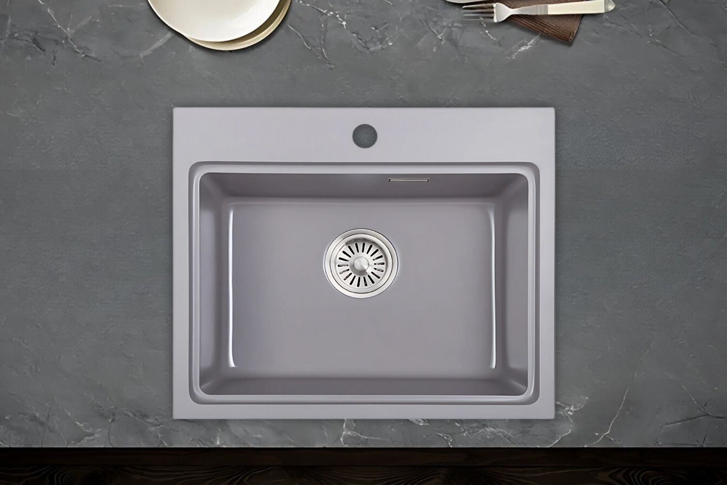 Essence HS22-GEN1S60M 577.25.520 trang bị rổ lọc rác bằng inonx 304 cao cấp