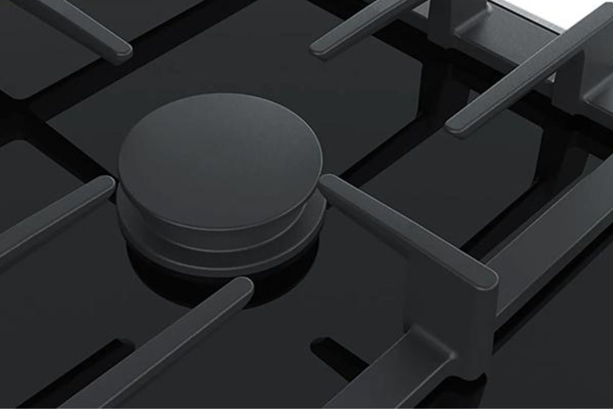 Kiềng của bếp gas chắc chắn, dễ dàng tháo rời để vệ sinh