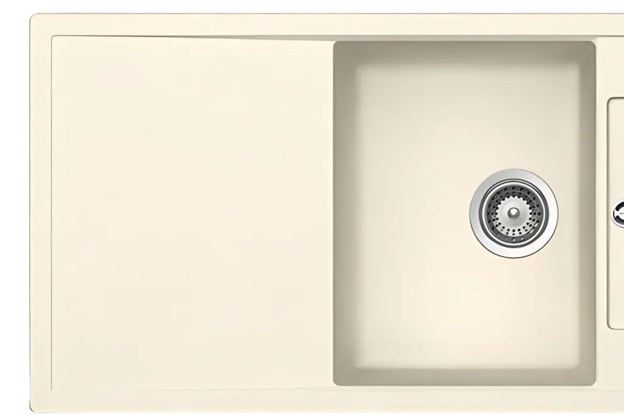 Tích hợp bàn chờ bên trái, tối ưu thao rác rửa