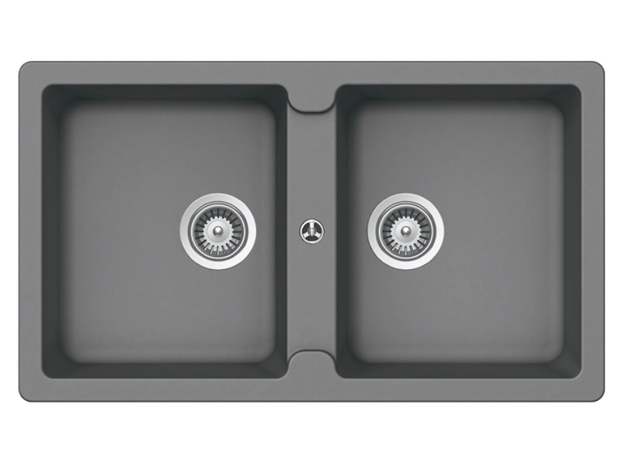 Thiết kế 2 hố rửa đối xứng