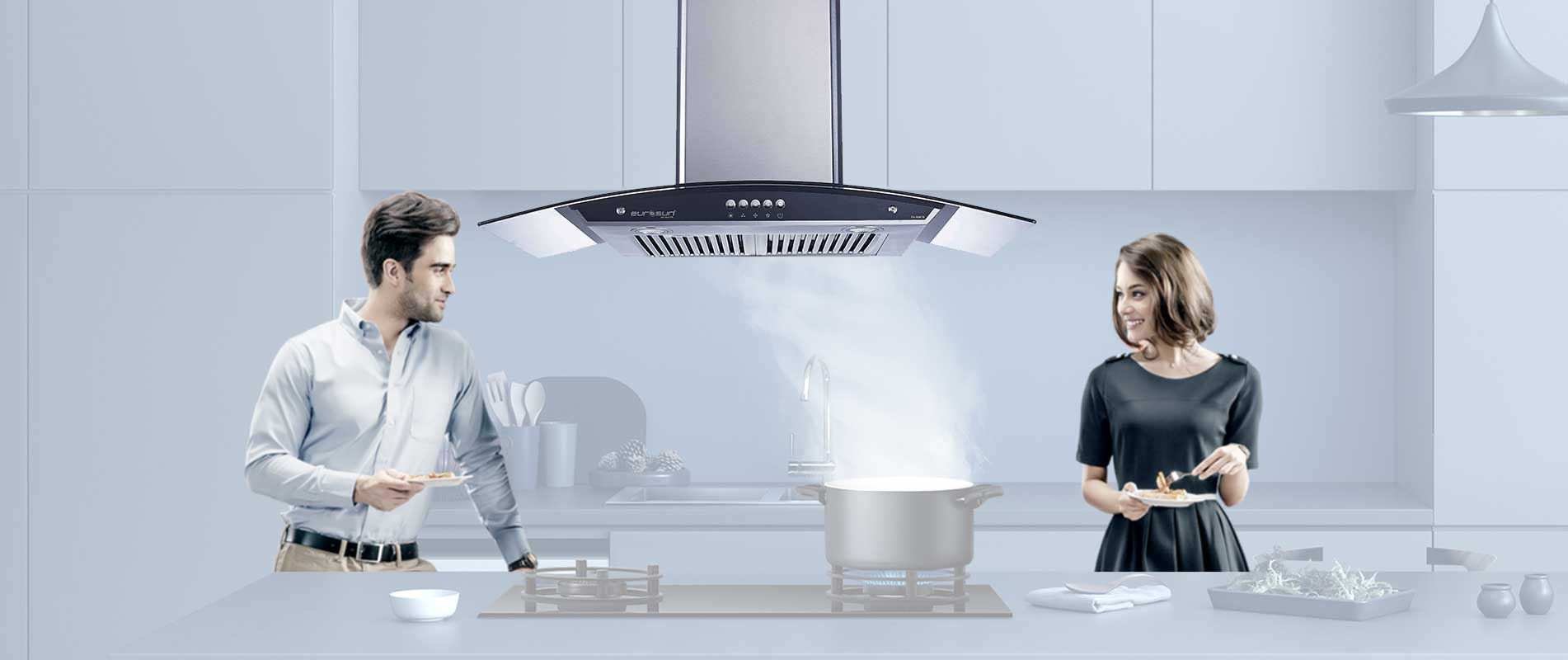 Thiết kế kính cong hiện đại, phù hợp mọi không gian