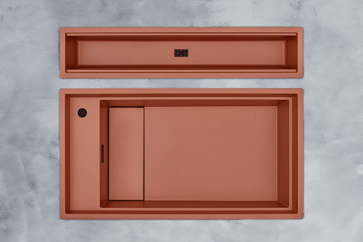 Chậu rửa bát Malloca MYST MYST K83S - MYST K83L sở hữu thiết kế rộng rãi, màu sắc độc lạ