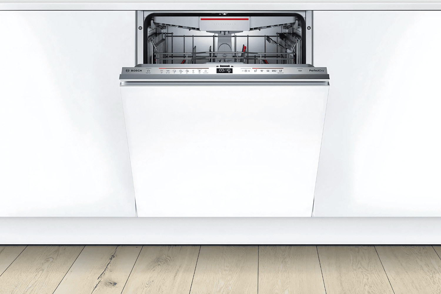 Máy rửa bát Bosch SMV6ZCX42E sở hữu thiết kế âm tủ sang trọng