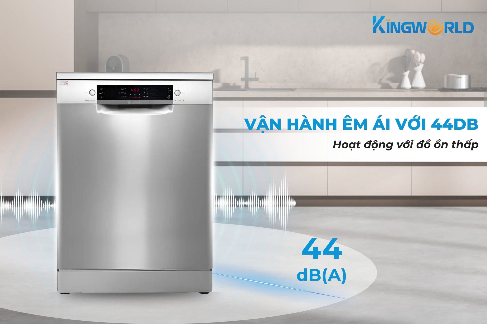 Không gây ra tiếng ồn quá lớn làm ảnh hưởng không gian