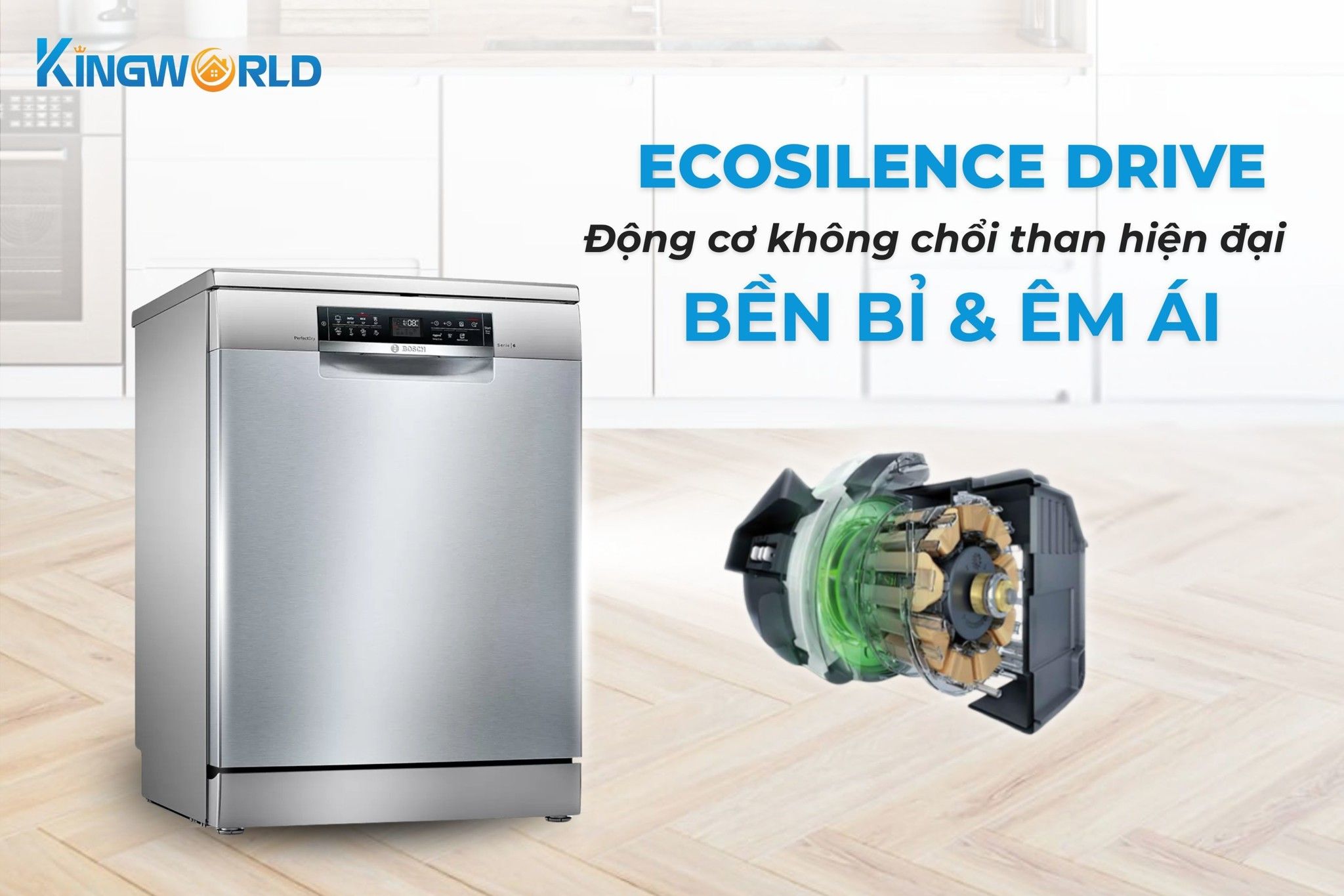 EcoSilence Drive - Động cơ không chổi than hoạt động bền bỉ