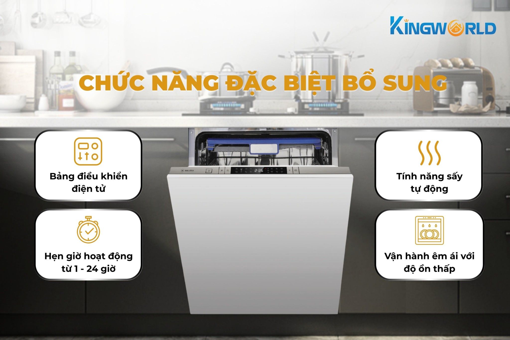 Tích hợp thêm nhiều tính năng và công nghệ hiện đại