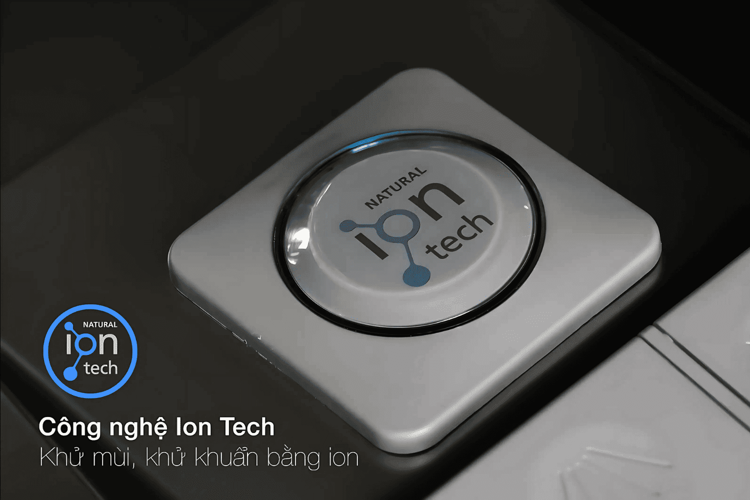 Máy rửa bát Malloca DW14-BS10TFT tích hợp công nghệ Ion Tech khử mùi bằng ion âm