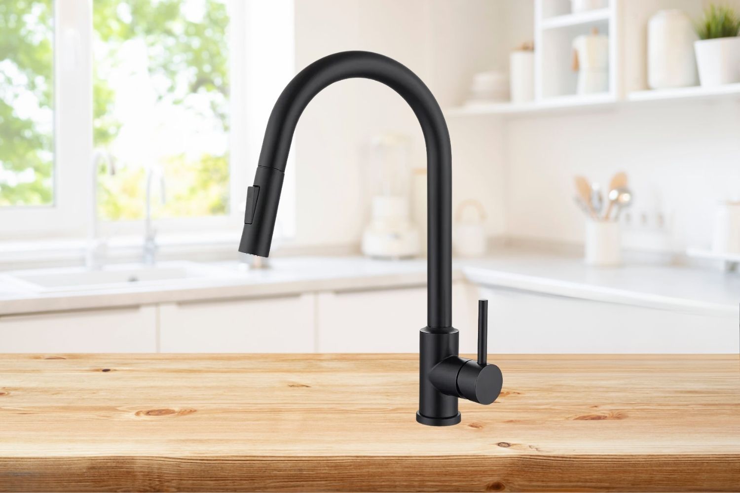 Vòi rửa chén Hafele 570.58.331 tích hợp 2 cơ chế nóng lạnh tiện dụng