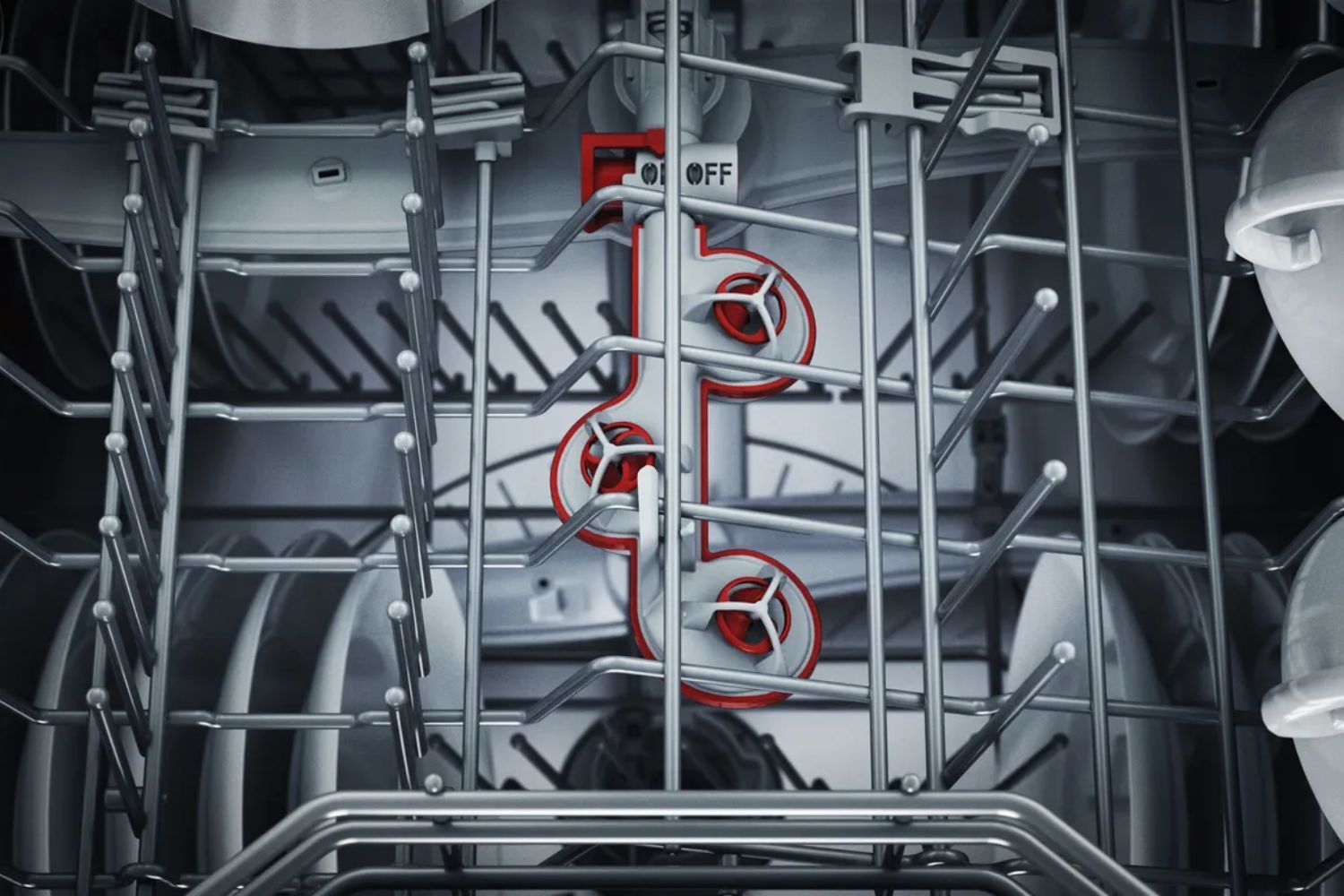 Vòi tăng áp Extra Clean Zone có công tắc On/OFF thủ công